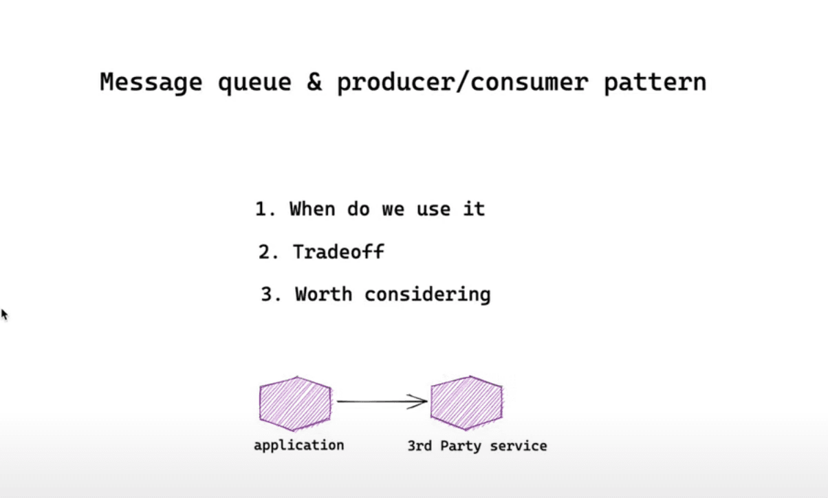 Small system, big system: Message queue & producer/consumer pattern